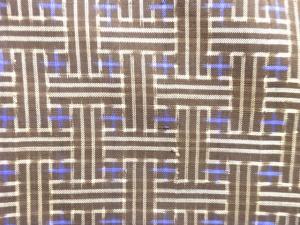 アンティーク　秋名バラ織出し本場泥大島紬着物アンサンブル（龍郷）